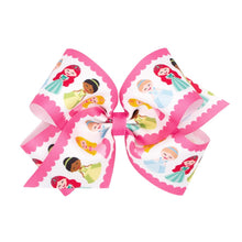 Load image into Gallery viewer, Princess/ballerinas printed bow
