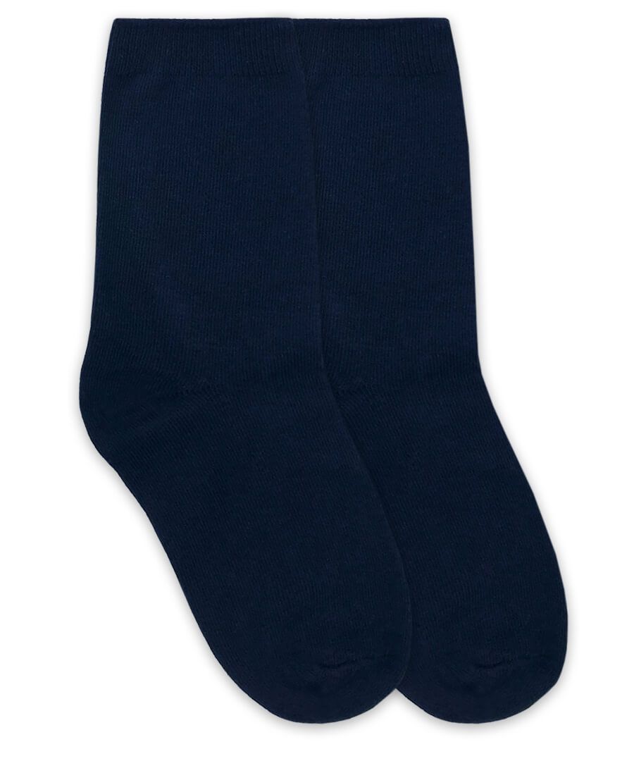 Navy Cotton crew sock(1 pair)