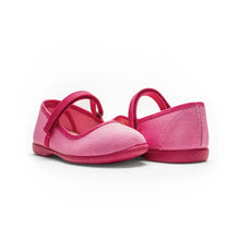 Load image into Gallery viewer, Pink canvas mary jane
