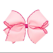 Load image into Gallery viewer, Basic pinks moonstitch bows
