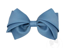 Load image into Gallery viewer, Pleated grosgrain hair bow
