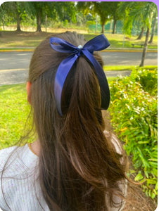 Coquette satin bow