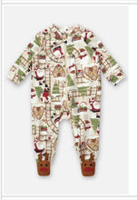 Load image into Gallery viewer, Christmas printed baby pajama
