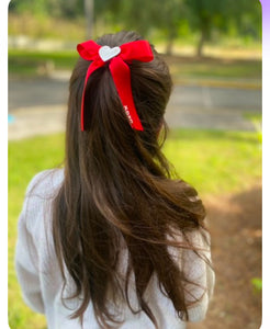 Coquette XOXO red bow