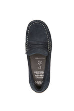 Load image into Gallery viewer, Navy suede loafer (New Fast)
