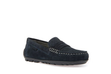 Load image into Gallery viewer, Navy suede loafer (New Fast)
