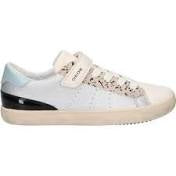 Load image into Gallery viewer, Silver and ivory low cut sneaker J Gisli
