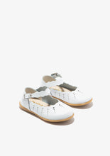 Load image into Gallery viewer, White waves buckle ballerina

