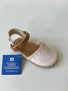 Light Pink embroidery alpargatas(toddler)