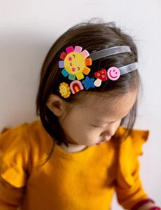 Be happy colorful headband