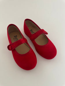 Red serratex mary jane