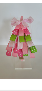 Ribbons Xmas tree headband
