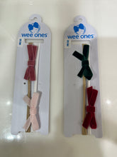 Load image into Gallery viewer, 2 pack wee velvet bow headband
