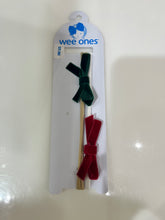 Load image into Gallery viewer, 2 pack wee velvet bow headband
