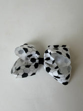 Load image into Gallery viewer, Sports printed grosgrain bows
