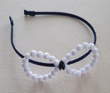 Load image into Gallery viewer, Beaded bow headband
