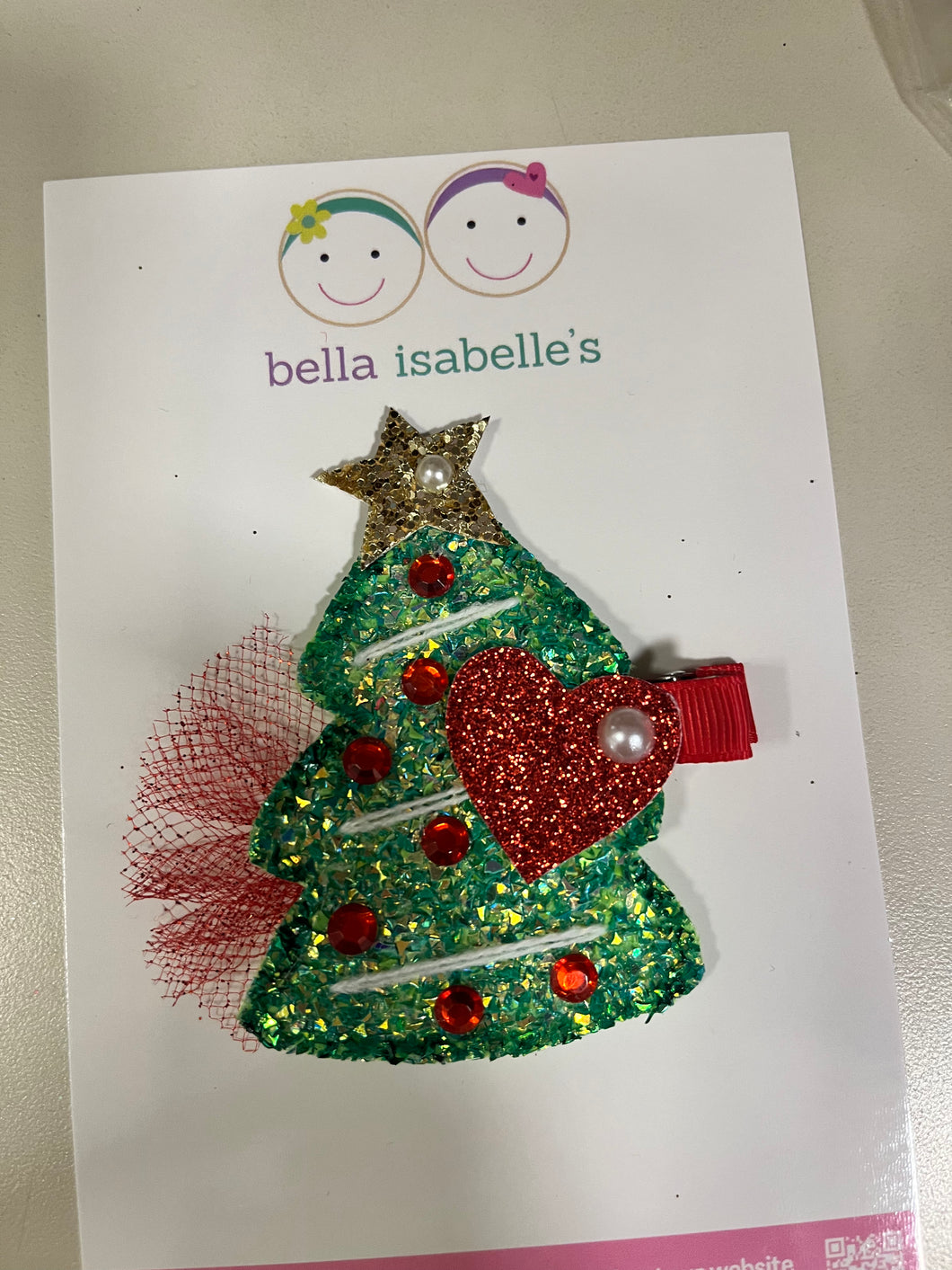 Christmas theme hair clip