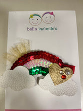 Load image into Gallery viewer, Christmas theme hair clip
