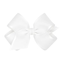 Load image into Gallery viewer, Organza/satin edge overlay bow
