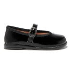 Black patent leather mary jane