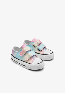 Unicorn glitter velcro low sneaker