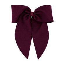 Load image into Gallery viewer, Textured knit whimsy tail bow
