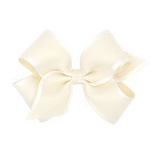 Load image into Gallery viewer, Organza/satin edge overlay bow

