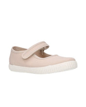 Load image into Gallery viewer, Beige canvas mary janes
