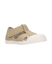 Load image into Gallery viewer, Beige canvas sport sandal
