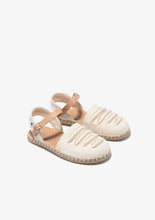 Load image into Gallery viewer, Beige with beige laces alpargatas
