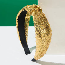 Load image into Gallery viewer, Sequins knot headband
