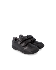 Black double velcro with reinforced toe area (211701-A)