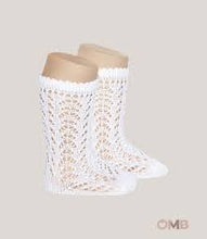 Load image into Gallery viewer, Perle openwork knee high socks
