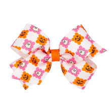 Load image into Gallery viewer, Halloween printed grosgrain bow
