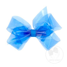 Load image into Gallery viewer, Waterproof Colored Vinyl Bow with Plain Wrap

