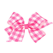 Load image into Gallery viewer, Plaid printed grosgrain bows
