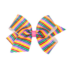 Load image into Gallery viewer, Plaid printed grosgrain bows
