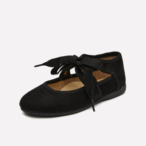 Black serratex mary jane(160/050/051)