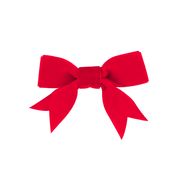 Mini velvet bowtie