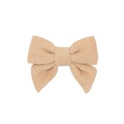 Load image into Gallery viewer, Mini Corduroy front tie bow
