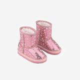 Pink stars boots