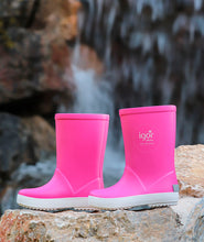 Load image into Gallery viewer, Fuschia rain boots(Splash)
