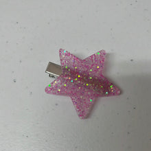 Load image into Gallery viewer, Star resin hair clips
