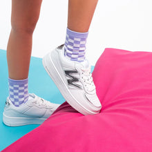 Load image into Gallery viewer, White metallized basic sneaker with silver detail
