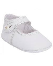Load image into Gallery viewer, Leather mary jane crib shoes

