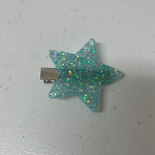 Load image into Gallery viewer, Star resin hair clips
