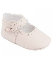 Load image into Gallery viewer, Leather mary jane crib shoes
