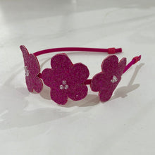 Load image into Gallery viewer, 3 flower headband
