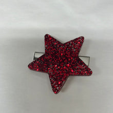 Load image into Gallery viewer, Star resin hair clips
