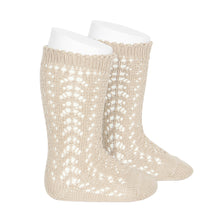 Load image into Gallery viewer, Perle openwork knee high socks
